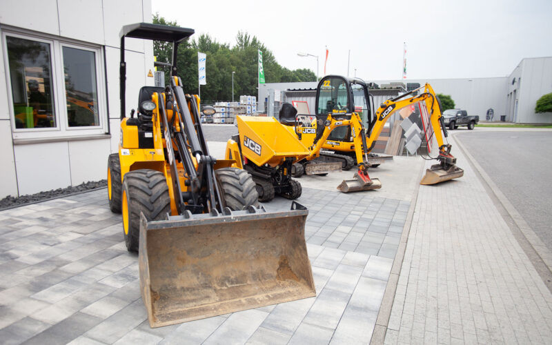 Verleih von Baumaschinen