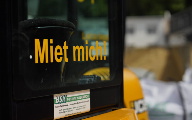 Baumaschinenverleih