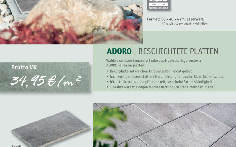 ADORO | BESCHICHTETE PLATTEN